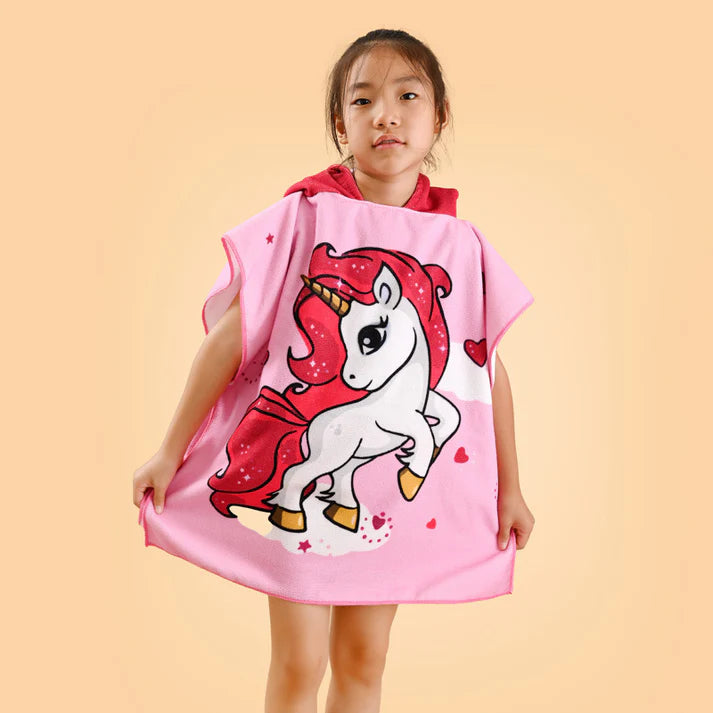 MyCooolSummer Hooded Beach Towel
