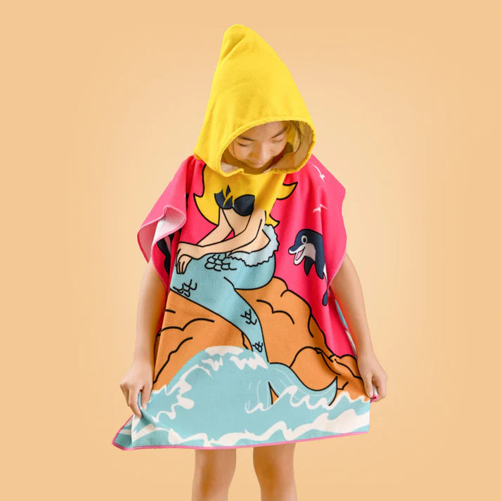 MyCooolSummer Hooded Beach Towel