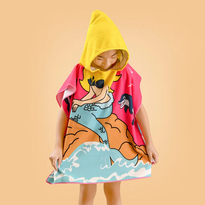 MyCooolSummer Hooded Beach Towel