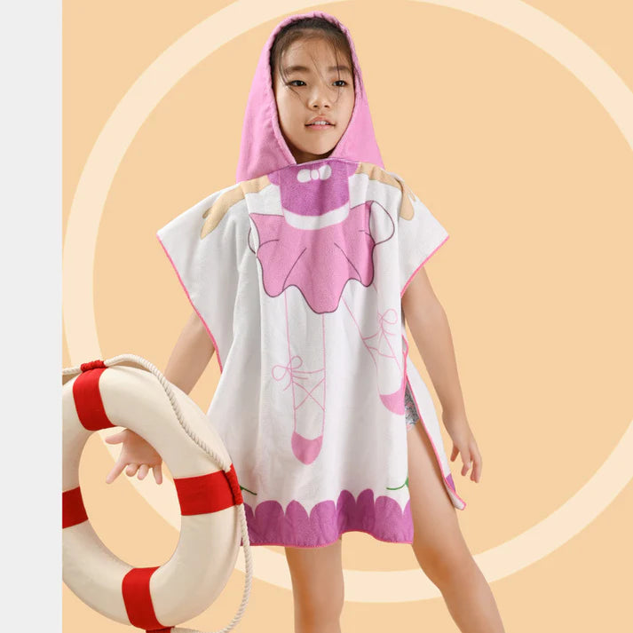 MyCooolSummer Hooded Beach Towel