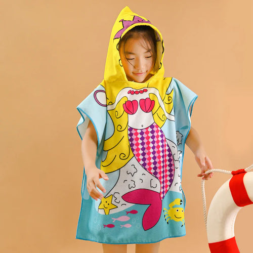 MyCooolSummer Hooded Beach Towel