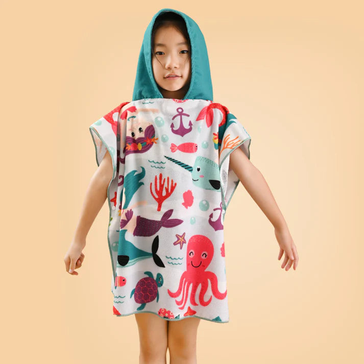 MyCooolSummer Hooded Beach Towel